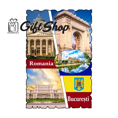 Bucuresti romania, magnet frigider mgs179